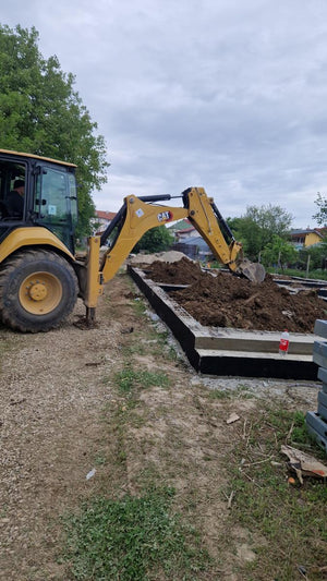 Formwork Removal for Foundation Beams, Application of Bituminous Layer, and Backfilling with Soil thumbnail