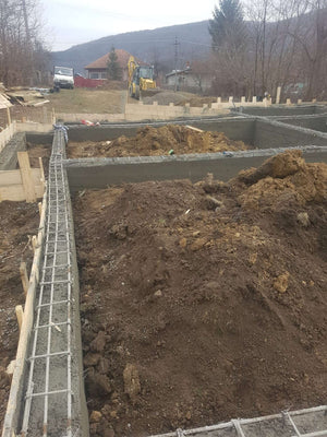Demolding of Foundation Beams and Compaction for a 220 sqm Agrotourism Guesthouse thumbnail