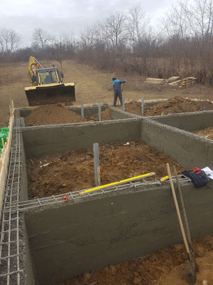 Demolding of Foundation Beams and Compaction for a 220 sqm Agrotourism Guesthouse thumbnail
