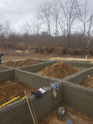 Demolding of Foundation Beams and Compaction for a 220 sqm Agrotourism Guesthouse thumbnail