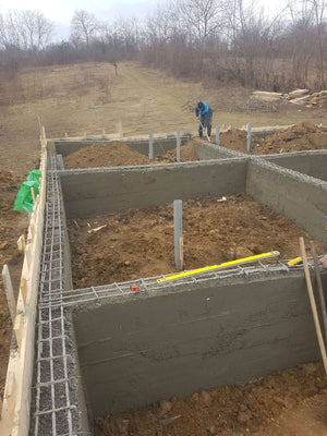 Demolding of Foundation Beams and Compaction for a 220 sqm Agrotourism Guesthouse thumbnail