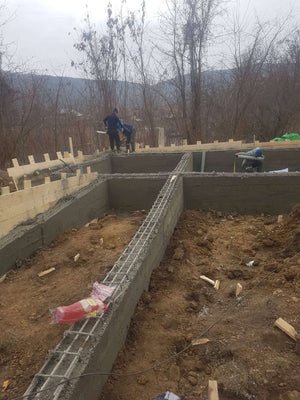 Demolding of Foundation Beams and Compaction for a 220 sqm Agrotourism Guesthouse thumbnail