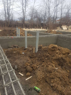 Demolding of Foundation Beams and Compaction for a 220 sqm Agrotourism Guesthouse thumbnail