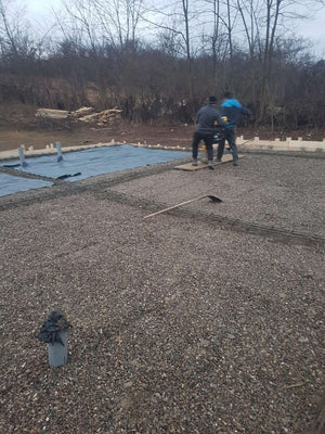 Demolding of Foundation Beams and Compaction for a 220 sqm Agrotourism Guesthouse thumbnail