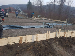Demolding of Foundation Beams and Compaction for a 220 sqm Agrotourism Guesthouse thumbnail
