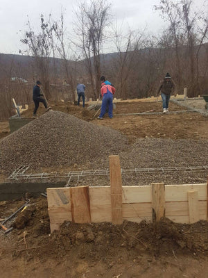 Demolding of Foundation Beams and Compaction for a 220 sqm Agrotourism Guesthouse thumbnail