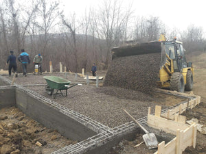 Demolding of Foundation Beams and Compaction for a 220 sqm Agrotourism Guesthouse thumbnail