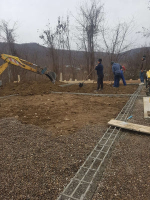 Demolding of Foundation Beams and Compaction for a 220 sqm Agrotourism Guesthouse thumbnail