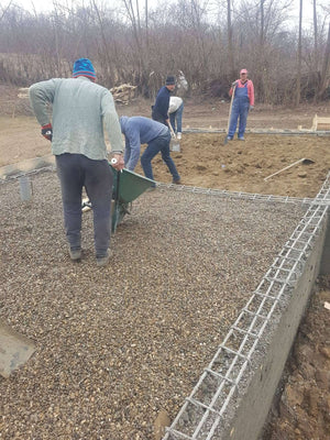 Demolding of Foundation Beams and Compaction for a 220 sqm Agrotourism Guesthouse thumbnail