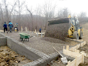 Demolding of Foundation Beams and Compaction for a 220 sqm Agrotourism Guesthouse thumbnail