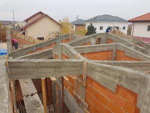 Demolding of Beams and Exterior Polystyrene Cladding for a Masonry House in Mogosoaia thumbnail