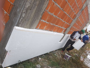 Demolding of Beams and Exterior Polystyrene Cladding for a Masonry House in Mogosoaia thumbnail