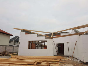 Demolding of Beams and Exterior Polystyrene Cladding for a Masonry House in Mogosoaia thumbnail