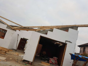 Demolding of Beams and Exterior Polystyrene Cladding for a Masonry House in Mogosoaia thumbnail