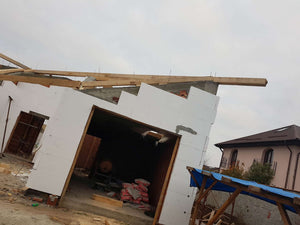 Demolding of Beams and Exterior Polystyrene Cladding for a Masonry House in Mogosoaia thumbnail