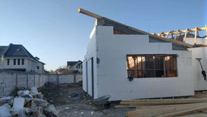 Demolding of Beams and Exterior Polystyrene Cladding for a Masonry House in Mogosoaia thumbnail