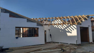 Demolding of Beams and Exterior Polystyrene Cladding for a Masonry House in Mogosoaia thumbnail