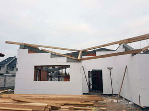 Demolding of Beams and Exterior Polystyrene Cladding for a Masonry House in Mogosoaia thumbnail