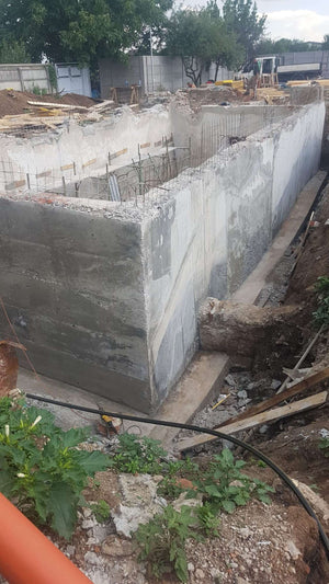 Demolding of Basement Perimeter Walls and Waterproofing for a 240 sqm Hall Project thumbnail