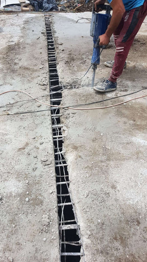 Roof Removal for Existing Basement Consolidation in a 240 sqm Hall Construction thumbnail