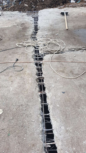 Roof Removal for Existing Basement Consolidation in a 240 sqm Hall Construction thumbnail