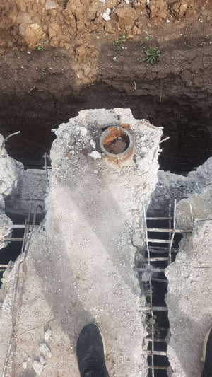 Roof Removal for Existing Basement Consolidation in a 240 sqm Hall Construction thumbnail