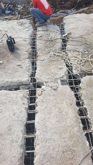 Roof Removal for Existing Basement Consolidation in a 240 sqm Hall Construction thumbnail