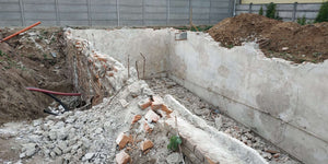Roof Removal for Existing Basement Consolidation in a 240 sqm Hall Construction thumbnail