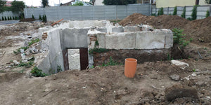 Roof Removal for Existing Basement Consolidation in a 240 sqm Hall Construction thumbnail