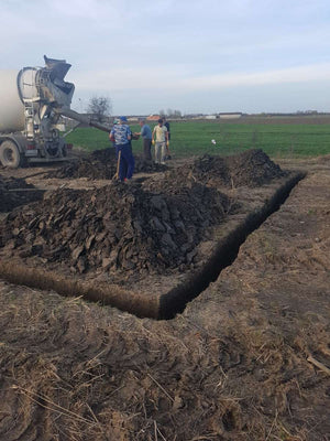 Excavation and Pouring of Mortar Concrete for a Domnesti House Project thumbnail
