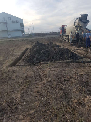 Excavation and Pouring of Mortar Concrete for a Domnesti House Project thumbnail