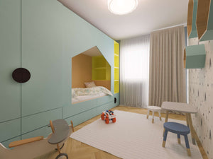 80 sqm Apartment Interior Design Project in Bucharest thumbnail