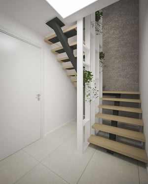 Minimalist Interior Design for House Expansion in Pantelimon thumbnail