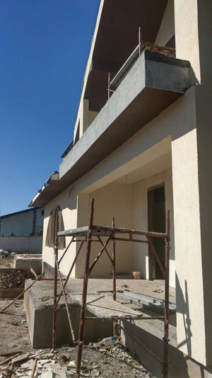 Etapa de finisare exterioara casa pe structura metalica thumbnail