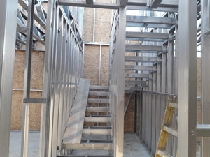 Execution of a 2-Ramp Metal Staircase for a House Project thumbnail