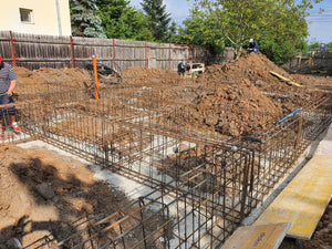 Execution and Reinforcement Planting of Foundation Beam Rebar for Single-Story House in Ghermanesti thumbnail