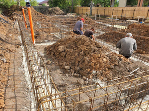 Execution and Reinforcement Planting of Foundation Beam Rebar for Single-Story House in Ghermanesti thumbnail
