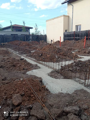 Execution and Reinforcement Planting of Foundation Beam Rebar for Single-Story House in Ghermanesti thumbnail