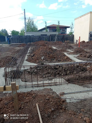 Execution and Reinforcement Planting of Foundation Beam Rebar for Single-Story House in Ghermanesti thumbnail
