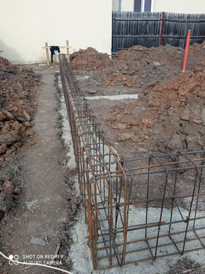 Execution and Reinforcement Planting of Foundation Beam Rebar for Single-Story House in Ghermanesti thumbnail