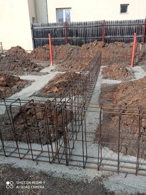 Execution and Reinforcement Planting of Foundation Beam Rebar for Single-Story House in Ghermanesti thumbnail
