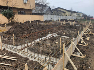 Execution and Reinforcement Planting of Foundation Beam Rebar for a 480 sqm Metal Hall thumbnail