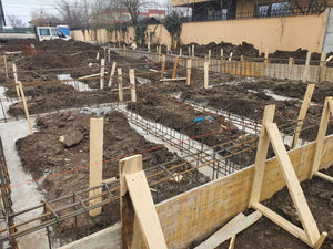 Execution and Reinforcement Planting of Foundation Beam Rebar for a 480 sqm Metal Hall thumbnail