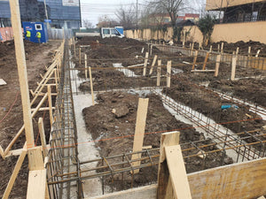 Execution and Reinforcement Planting of Foundation Beam Rebar for a 480 sqm Metal Hall thumbnail