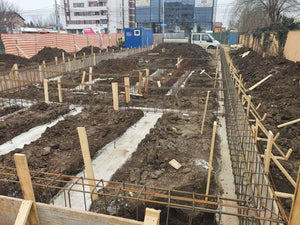 Execution and Reinforcement Planting of Foundation Beam Rebar for a 480 sqm Metal Hall thumbnail