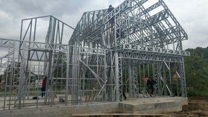 Completion of Metal Structure Installation for a Saftica House Project thumbnail