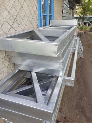 Completion of Foundation and Transport of a 120 sqm Metal House Structure in Braila thumbnail