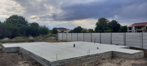 Completion of Foundation and Transport of a 120 sqm Metal House Structure in Braila thumbnail
