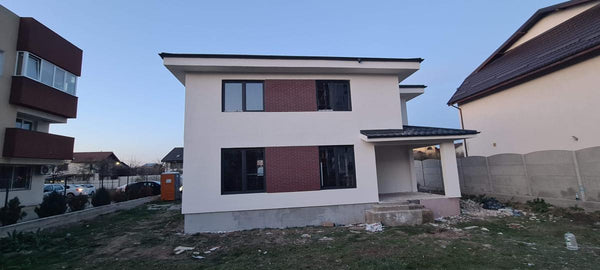 Finisaje exterioare realizate pe structura metalica usoara