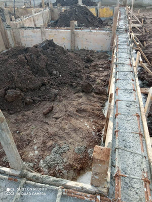 Compact and Prepare the Ground for Pouring a Slab over Soil for a Metal House thumbnail